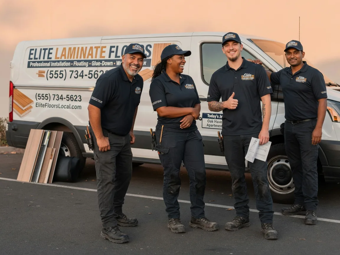 Laminate flooring installation company in Trego, WI